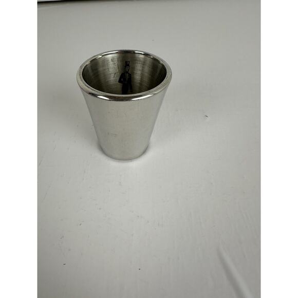 Pewter Boardman Colonial Glossy Glass Inside Gentleman Top Hat in Tux 2.5 x 2 In - Picture 4 of 7